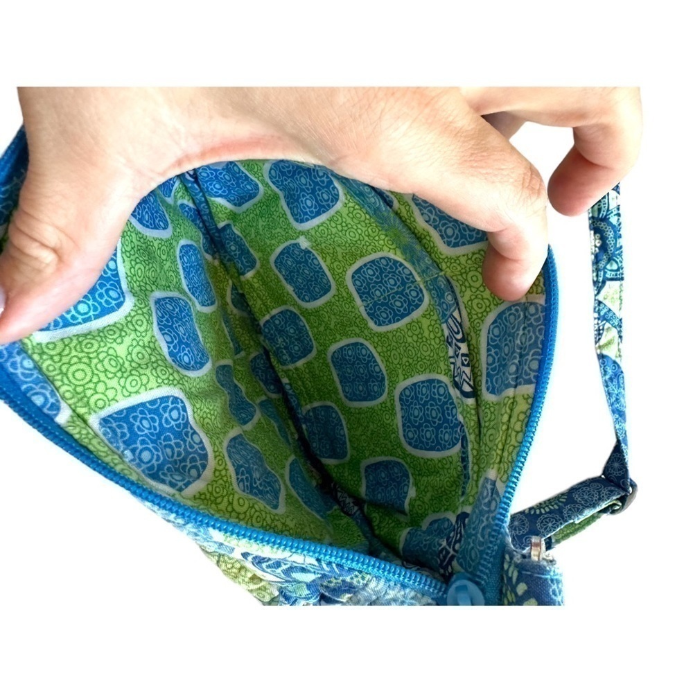 Rare Vera Bradley Lizzy in Doodle Daisy Shoulder bag purse crossbody floral - Picture 5 of 7